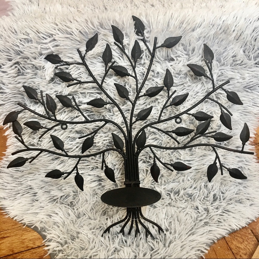 🛍BOGO🛍 NWT Tree Shaped Candle Holder Wall Sconce